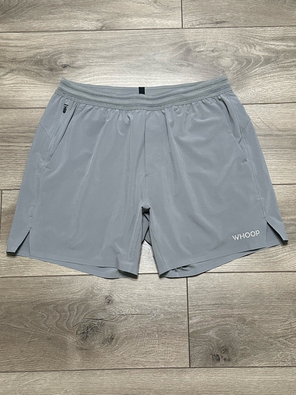 Whoop Training 6" Lined Gray Shorts Size Large